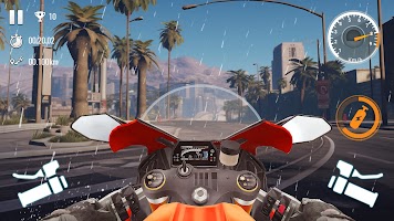 screenshot of Traffic Bike Driving Simulator