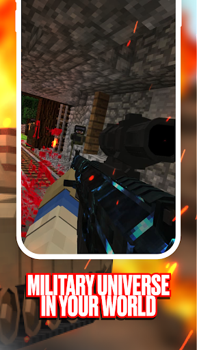 Modern War in Minecraft PE