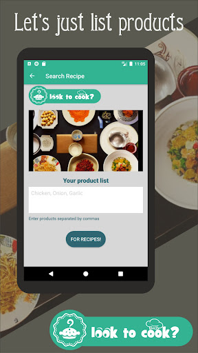 Look to cook Screen 2