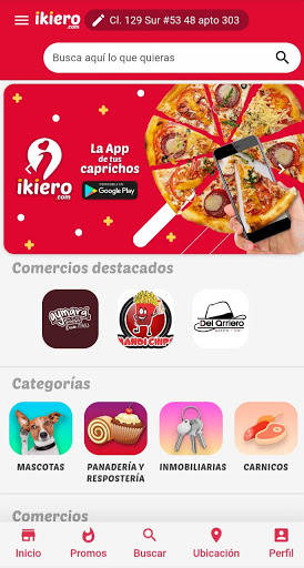 iKiero.com - Domicilios Screen 2