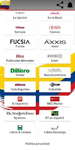 Periodicos y Revistas Colombia