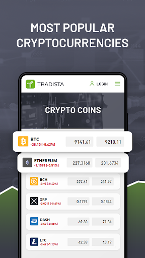 Tradista - Social Trading Screen 3