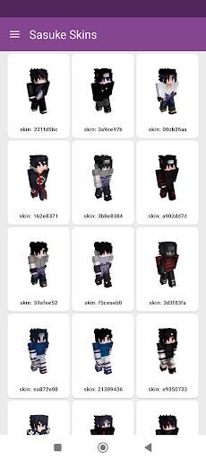 Sasuke Craft Skins - MC Ninja Screen 3
