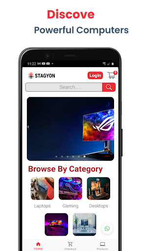 Android application Stagyon screenshort