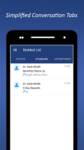 RioMed Patient Screen 2