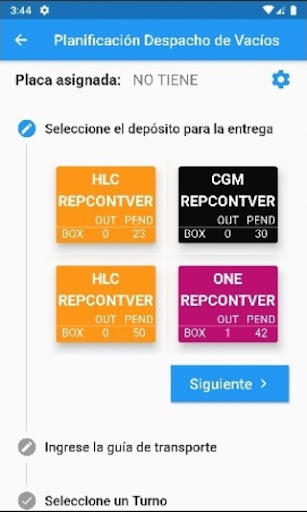 Android application TPG Movil screenshort
