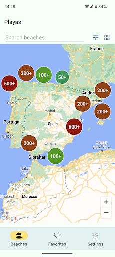 Spanish beaches Screen 3
