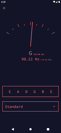 Android application Guitar Tools screenshort