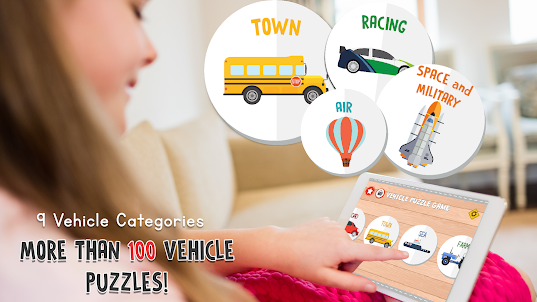 Vehicles Puzzle for Kids