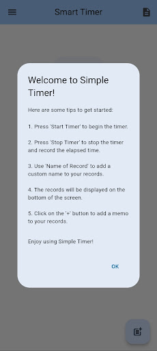 Android application Simple Timer! screenshort