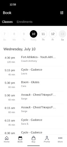 Fort Fitness USA Screen 2