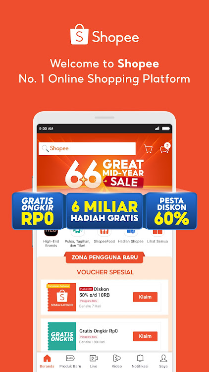Shopee 6.6 Great Mid-Year - 3.24.17 - (Android)