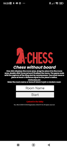 Android application A-Chess: Chess without board screenshort