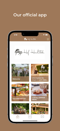 Android application Hof Hardthöhe screenshort