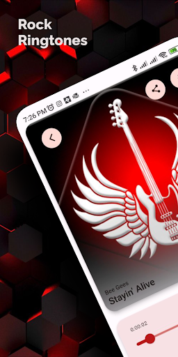 Android application Ringtones Rock and Roll screenshort