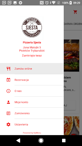 Pizzeria Sjesta Piotrków Screen 3