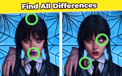 Differences - Wednesday Addams