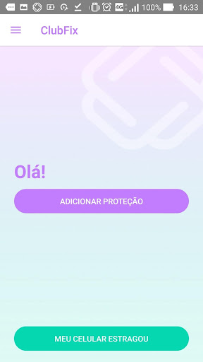 Android application ClubFix screenshort