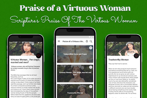 Android application Praise of a Virtuous Woman screenshort