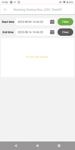 Android application Alarm Meiko screenshort