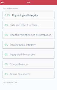 Captura de Pantalla 7 NCLEX RN Q&A Tutoring Saunders android