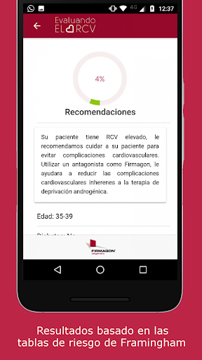 Calculadora Evaluando el RCV