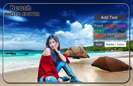 Beach Photo Editor Screen 2