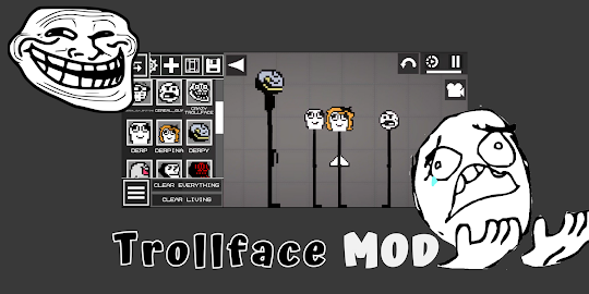 Trollface mod for melon play