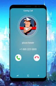 fake call from pizza tower