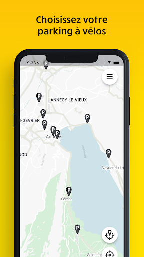 Android application La Ruche à Vélos screenshort