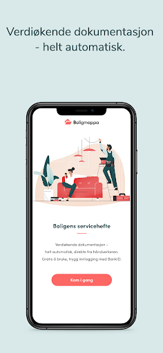 Android application Boligmappa screenshort