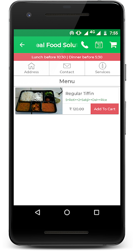 BoxHunt:Tiffin Services Nearby Screen 2