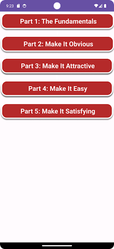 Atomic habits summary Screen 2