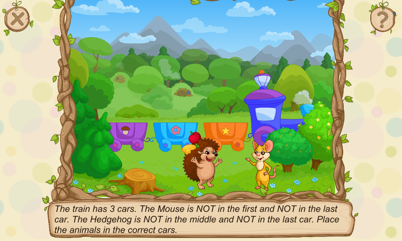 Android application Hedgehog's Adventures: Story with Logic Games screenshort