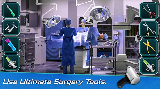 เกมการผ่าตัดในโรงพยาบาล 3 มิติ
