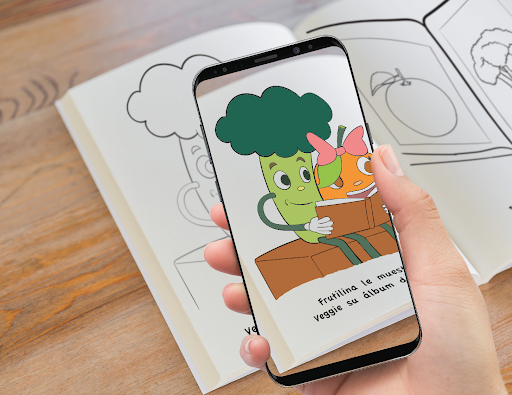 Android application WIC PR Cuentos AR screenshort