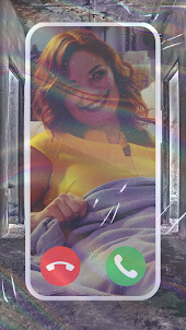 Scary Smiling Woman Lady Call