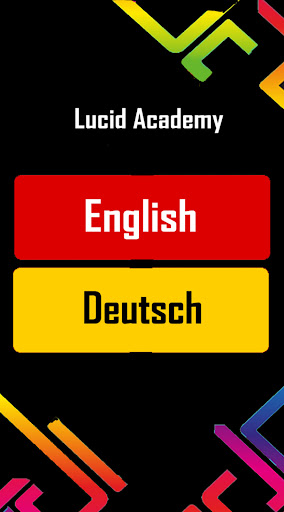 Lucid Academy German-English Screen 2