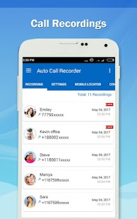 Auto Call Recorder PRO Screenshot