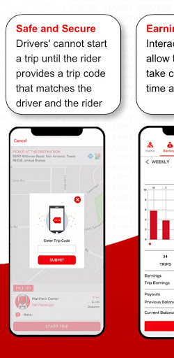 Leep - Your Driver App Screen 2