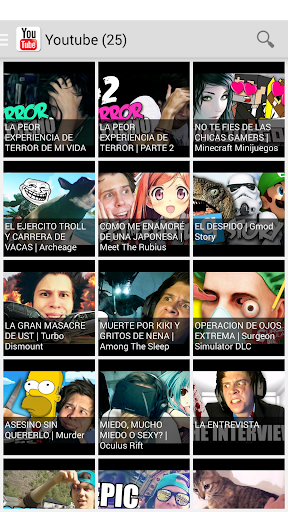Android application el rubius screenshort