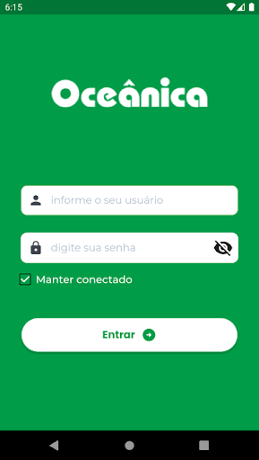 Android application Oceânica screenshort