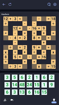 Game screenshot Математические игры Crossmath hack