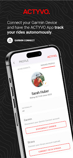 ACTYVO Cycling & Challenges Screen 2