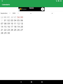 Imágen 17 Calendario - Meses y semanas d android