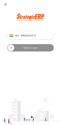 Android application GPS Tracking screenshort