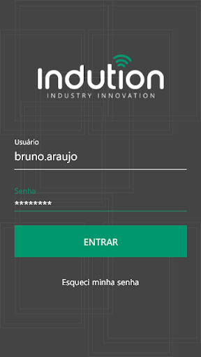 Android application Indution-Gestão de Ativos screenshort