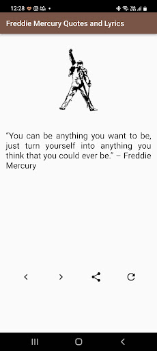 Freddie Mercury Quotes Screen 2