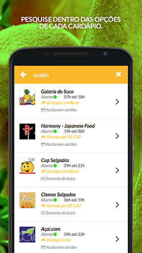 Estou com Fome Screen 2