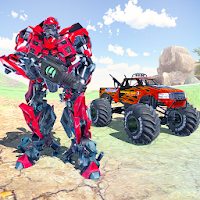 Monster Truck Robot Transforming Future Robot War